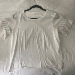 See by Chloe white top size L